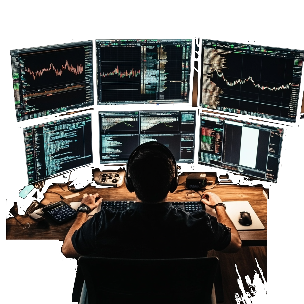 Trader learning at TradeTab University